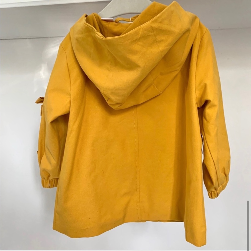 Zara Baby Girl Lightweight Hooded Coat - Picture 3 of 4
